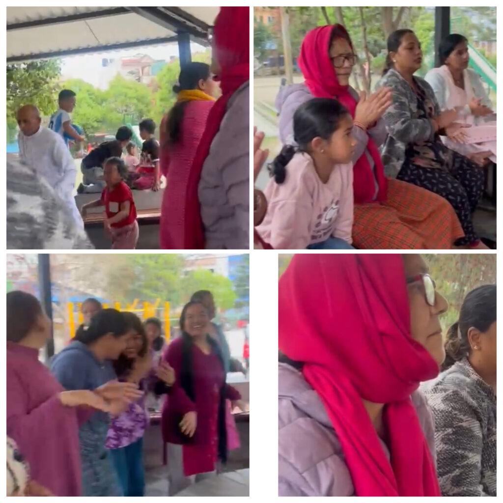 प्रकृतिको काखमा आत्मिक शान्ति: धुम्बराहीमा सामूहिक ध्यान कार्यक्रम