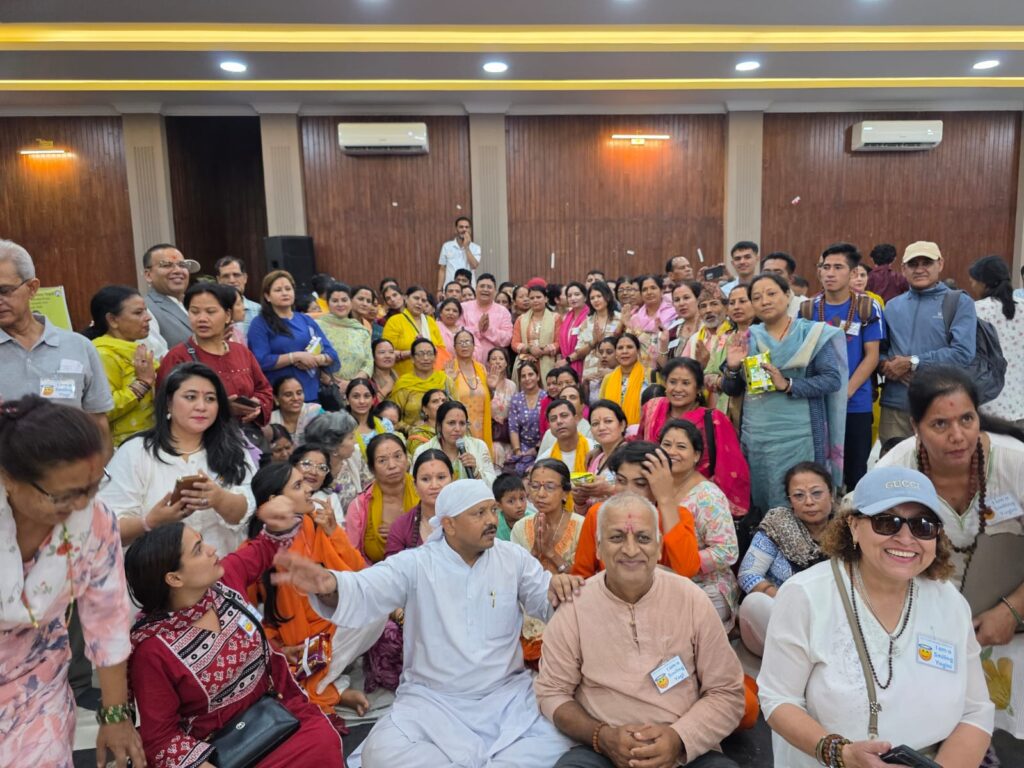 Transformative Kundalini Meditation Session Led by Sanjiv Malik in Tinkune, Nepal